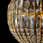 Aurora Cascade Pendant Light- Gold/Black