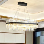 Chevonne Hopkins Gold Crystal Chandelier– Round/Rectangular - Reflect Lighting