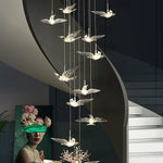 Cuckoo Bird Staircase Chandelier - Reflect Lighting