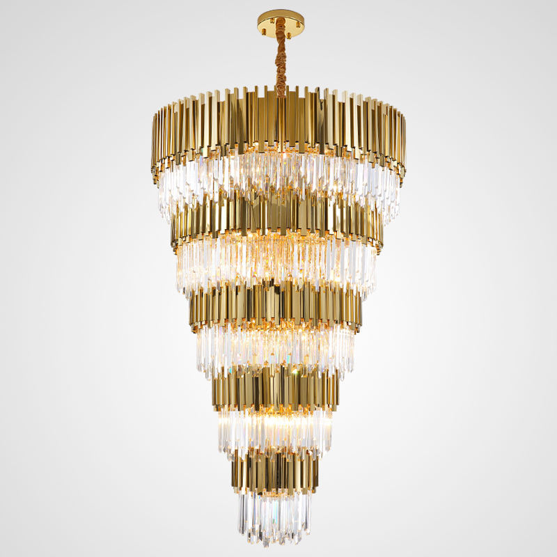 Nirupa Amethy Crysla Chandelier