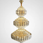 Hammons Gold Crystal Large Chandelier - Reflect Lighting