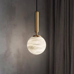 Showstead Marble Copper Pendant Light