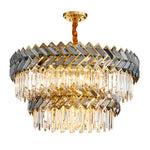 Maribel Crystal Chandelier Light- Round/Rectangle - Reflect Lighting