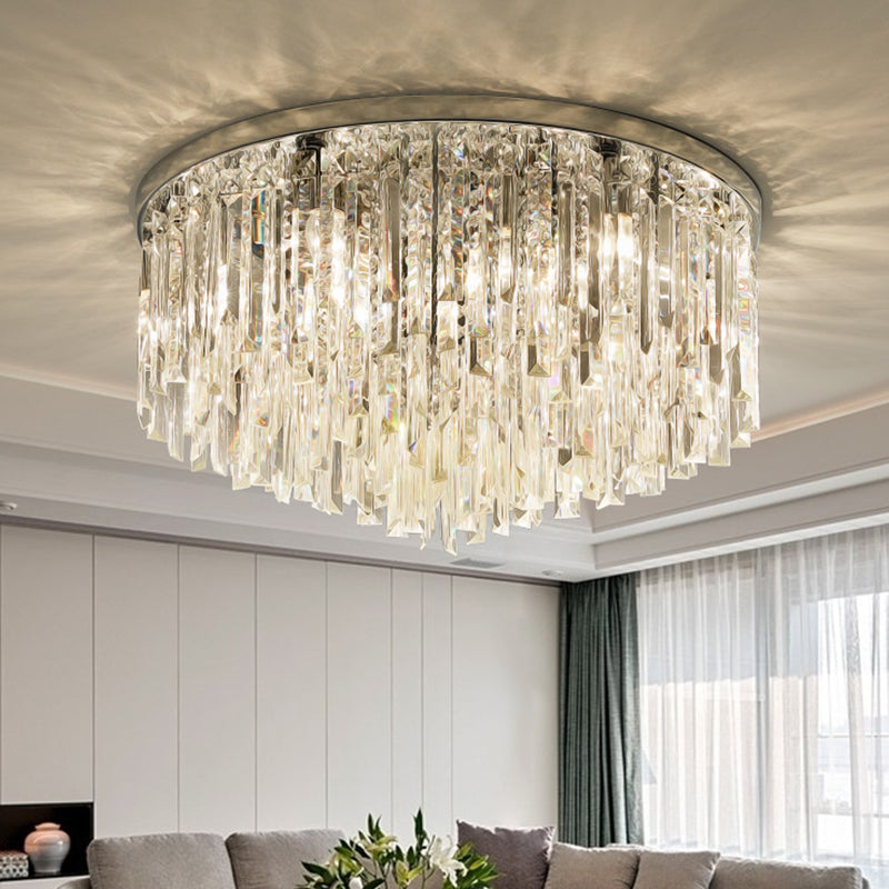 Schuster Ceiling Light Chandelier- Chrome/Gold - Reflect Lighting