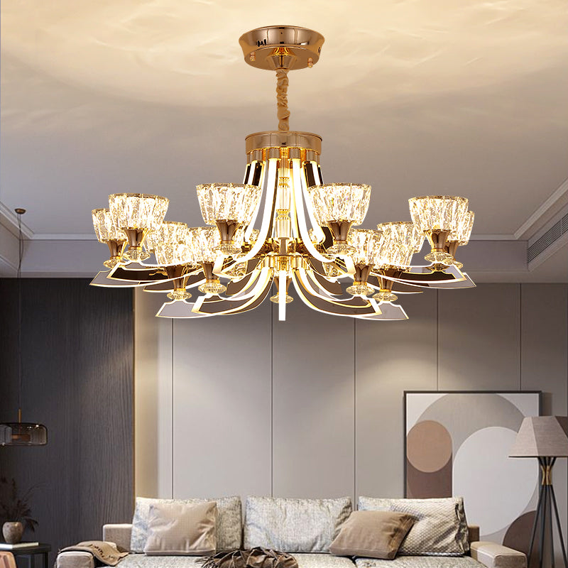 Kronleuchter Skylar Crystal Chandelier - Reflect Lighting