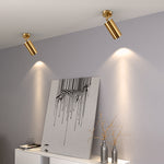 Gold Multi Head Metal Ceiling Spotlight - Reflect Lighting