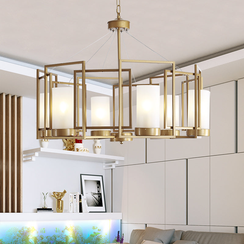Victorian Glass Chandelier Light - Reflect Lighting