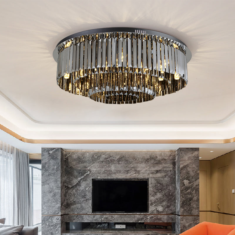 Smokey Grey Eaton Ceiling Light Chandelier - Reflect Lighting