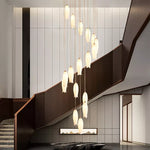 Tulip Flower Staircase Chandelier - Reflect Lighting