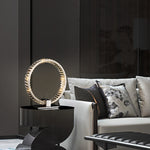 Bennie Crystal Table Lamp- Gold/Chrome - Reflect Lighting
