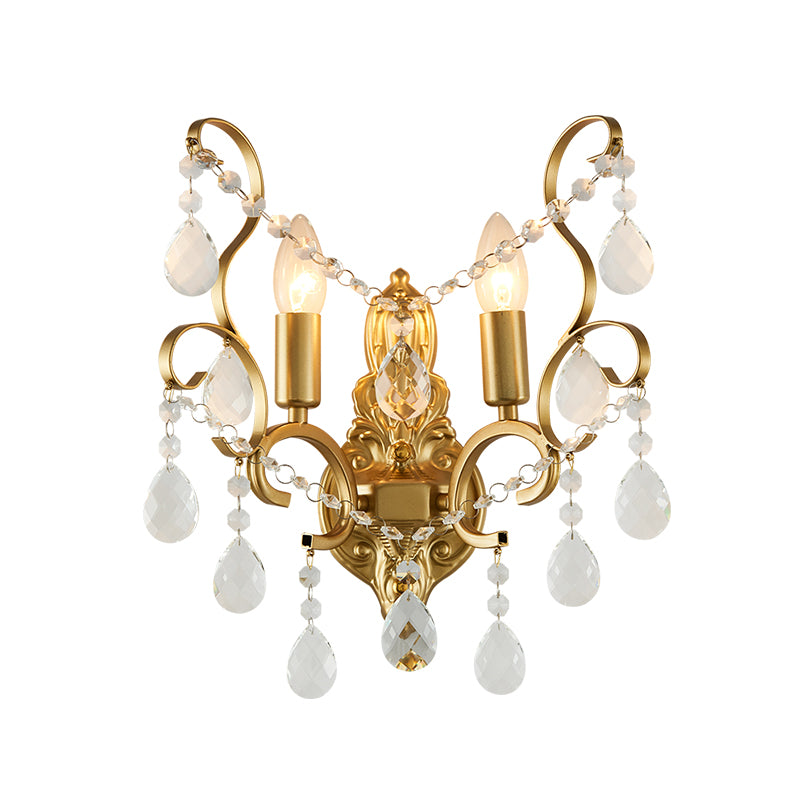 Bannister Golden Candle Wall Light - Reflect Lighting