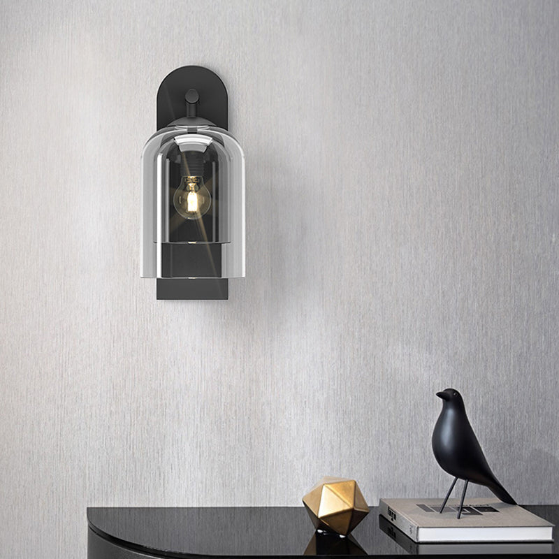 Mireille Haffner Wall Lamp- Smoky Grey/Clear/ Cognac - Reflect Lighting