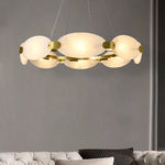 Eubanks Copper Marble Chandelier