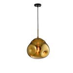 Pressley Vard Pendant Light- Smoky Grey/ Rose Gold/ Red/ Cognac - Reflect Lighting