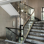 Buchholtz Eisenhauer Gold Staircase Chandelier - Reflect Lighting