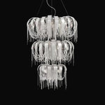 Flap Rope Tassel Chrome/Gold Chandelier - Reflect Lighting