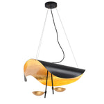 Flying Saucer Chandelier-Black/White - Reflect Lighting