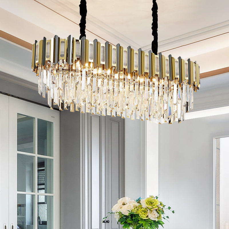 Alabama Crystal Chandelier-Round/Rectangle - Reflect Lighting