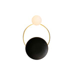 Sconce Black/Gold Wall Lamps - Reflect Lighting