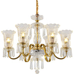 Silhouette Devonte Gold Chandelier - Reflect Lighting