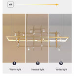 Sherburne Abdera Gold Chandelier - Reflect Lighting