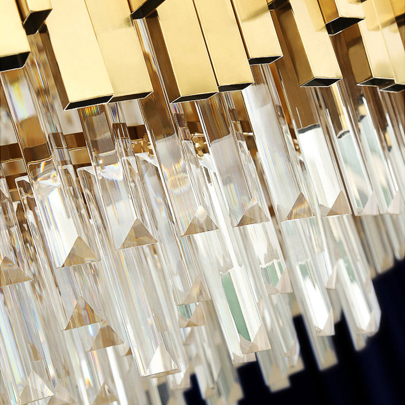 Full Set Gold Crystal Chandelier Light - Reflect Lighting