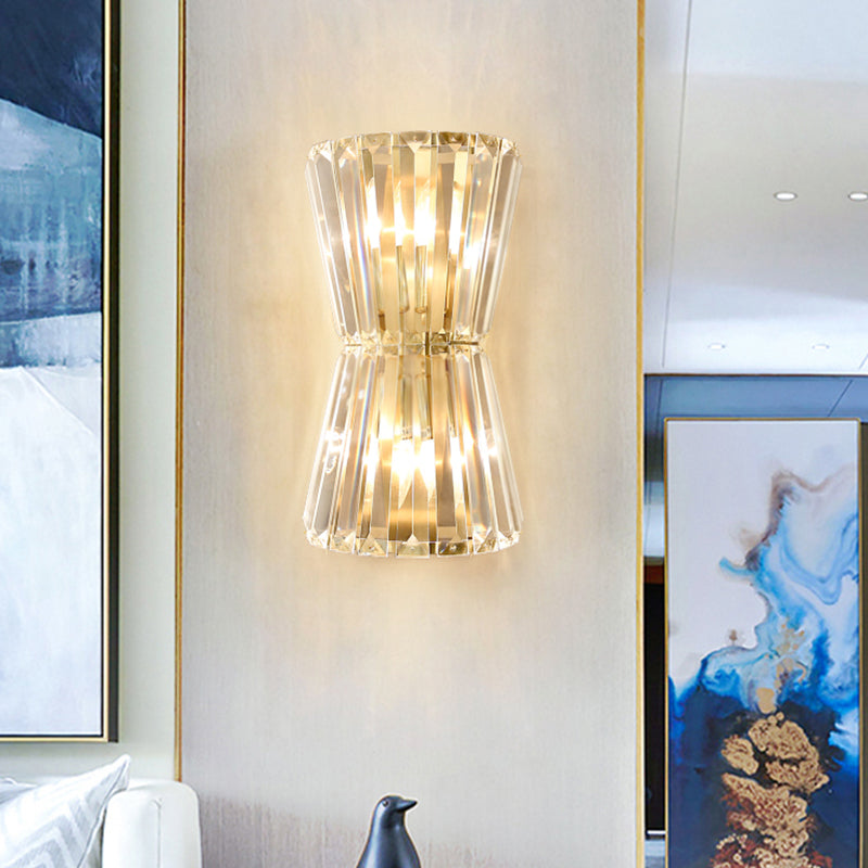 Kacey Rainer Gold Crystal Wall Lamp - Reflect Lighting