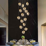 Deira Cashon Gold Staircase Chandelier