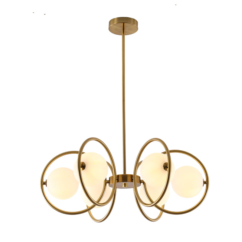 Graham Rhea Pendant Light- Milky White/Transparent - Reflect Lighting
