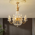 Kulo Pearl Gold Chandelier - Reflect Lighting
