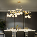 Hazel Gold LED Braided Chandelier - Reflect Lighting