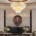 Luster lampadario Crystal Chandelier - Reflect Lighting