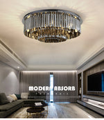 Smokey Grey Eaton Ceiling Light Chandelier - Reflect Lighting