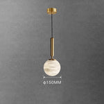 Showstead Marble Copper Pendant Light