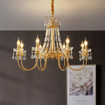 Aafko Eolia Gold Pearl Chandelier - Reflect Lighting