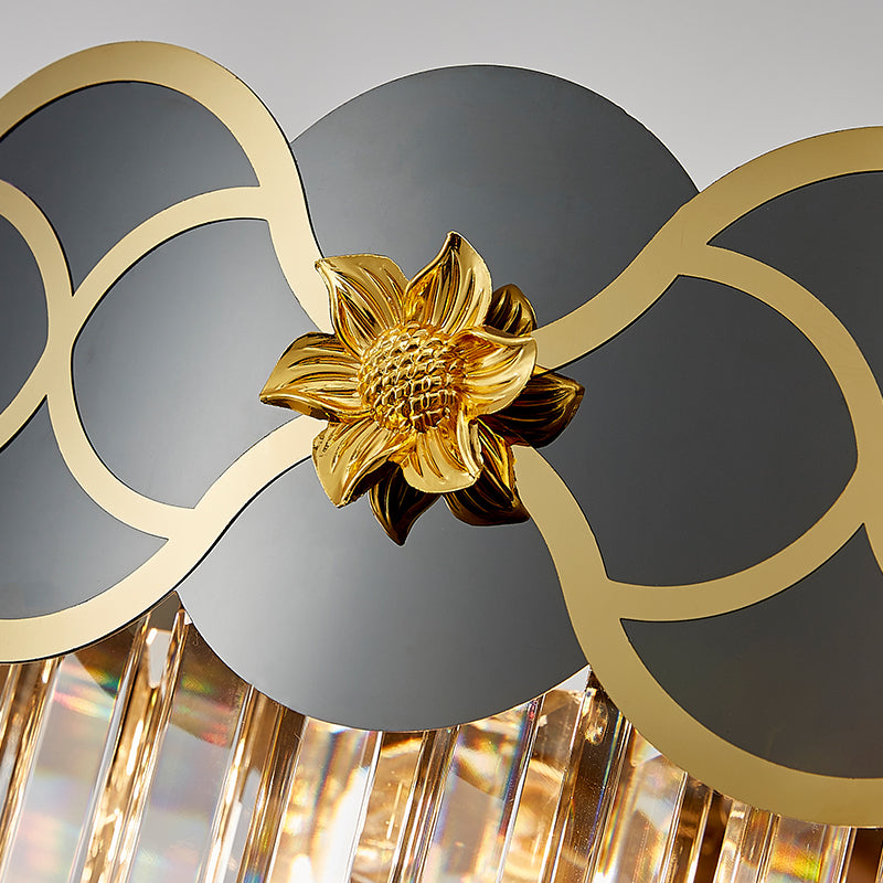 Orchard Chandelier Golden Lisianthus - Round/Rectangle - Reflect Lighting