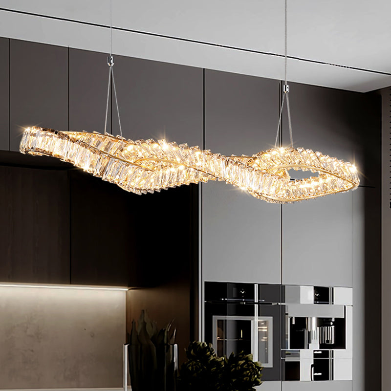 Schafer Barron Gold Crystal Chandelier - Reflect Lighting