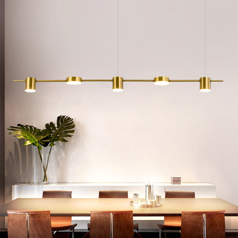 Long Iron Spotlight Black/Gold - Reflect Lighting