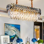 Maribel Crystal Chandelier Light- Round/Rectangle - Reflect Lighting
