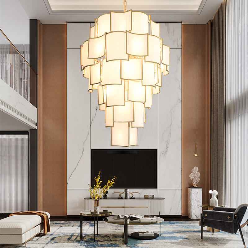 Annija Boody Gold Chandelier