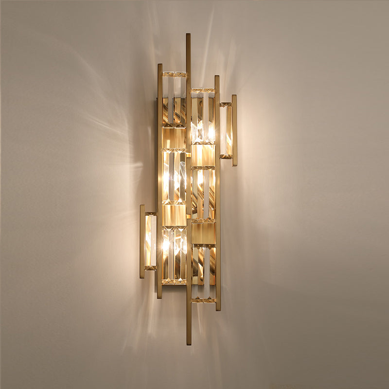 Mireille Rose Gold/Gold Wall lamp- 3 Shapes - Reflect Lighting