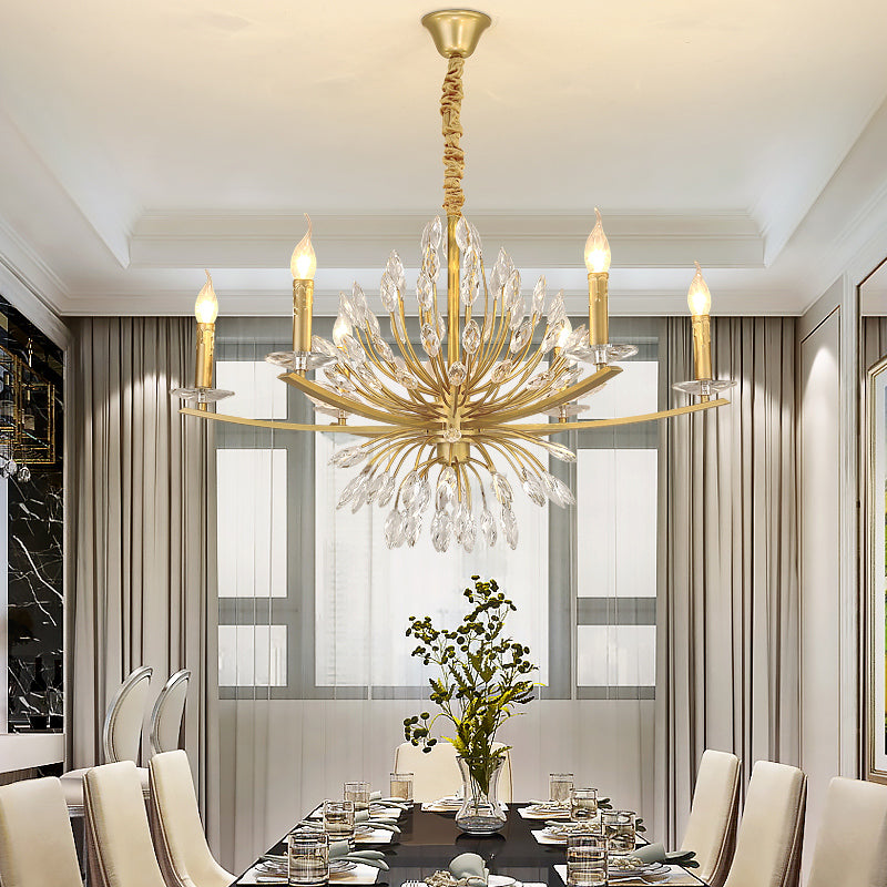 Sherlyn Kelly Gold Sputnik Chandelier - Reflect Lighting