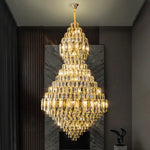Salazar Ramon Large Crystal Chandelier - Reflect Lighting