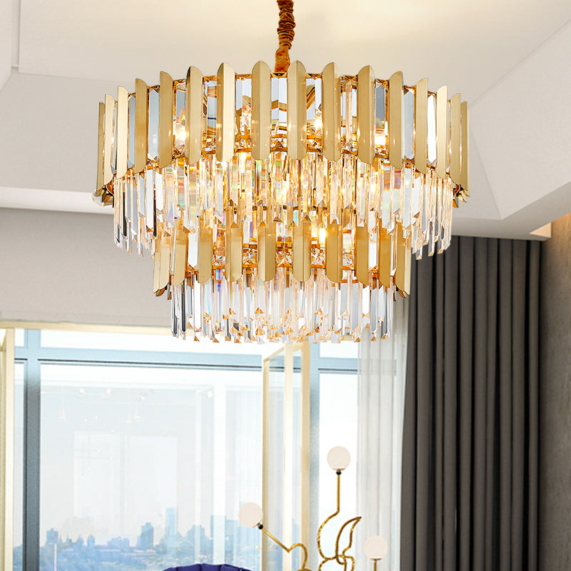La Maison Crystal Chandelier - Round/Rectangle - Reflect Lighting