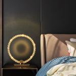 Bennie Crystal Table Lamp- Gold/Chrome - Reflect Lighting