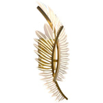 Feather Wing Gold LED Wall Lamp - Reflect Lighting