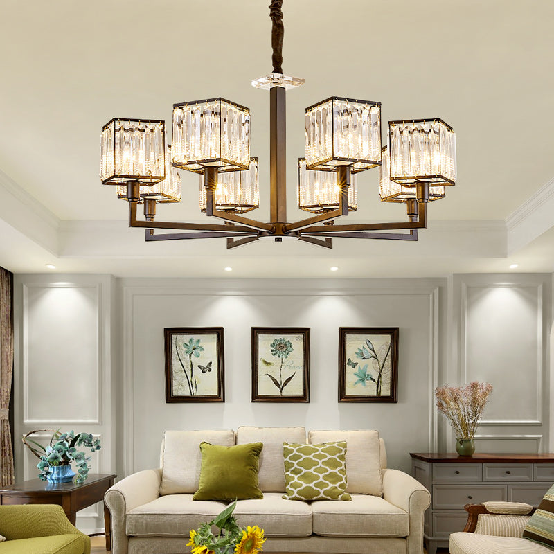 Louisiana Black Chandelier - Reflect Lighting