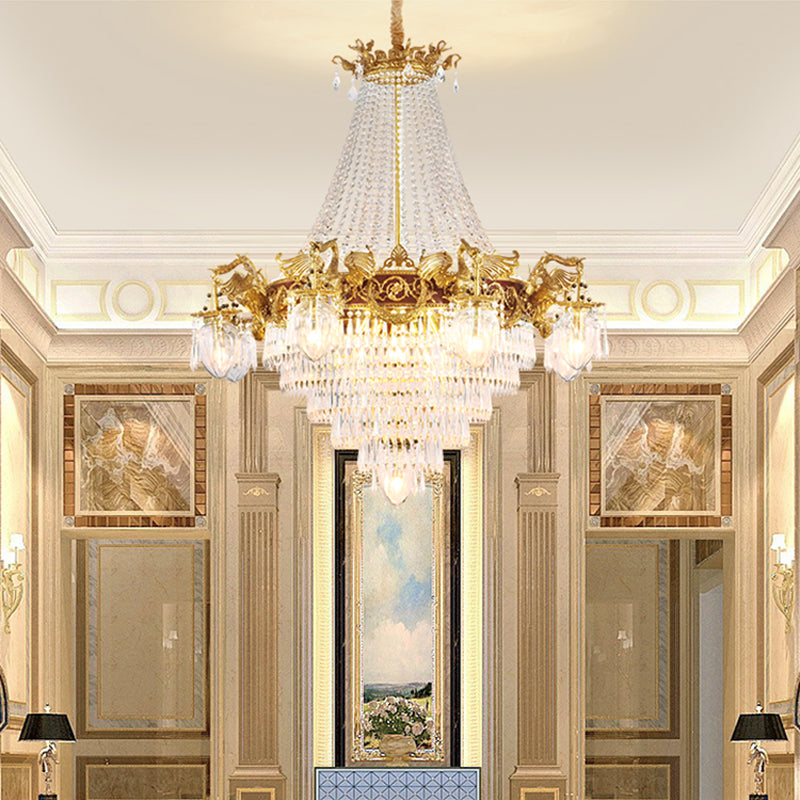 Premium Luxury Hand Detailed Crystal Chandelier - Reflect Lighting