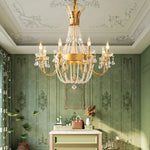 Kulo Pearl Gold Chandelier - Reflect Lighting