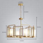 Victorian Glass Chandelier Light - Reflect Lighting